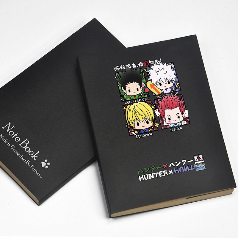 全职猎人 周边 杰富力士 奇犽 西索 动漫 二次元 笔记本 记事薄