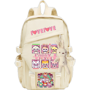 IVE专辑同款应援周边金秋天张元英金志垣同人礼物双肩包书包背包