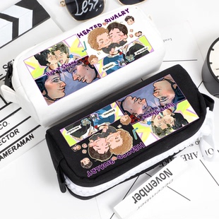 Heated Rivalry巅峰对决周边 美剧 同款 礼物 大容量笔袋 文具盒