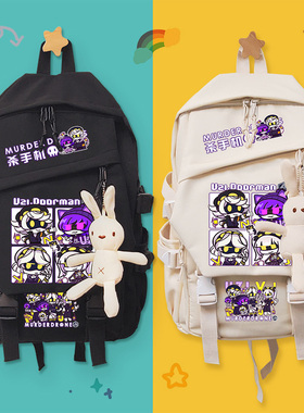 无机杀手 Murder Drones游戏周边 Uzi N同人动漫 双肩包 书包背包