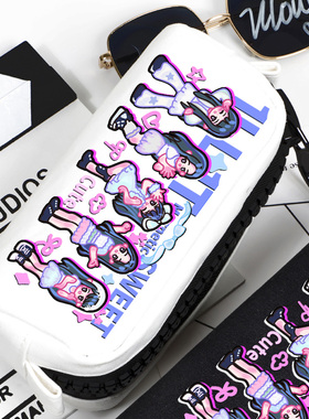 ILLIT 周边女团专辑 同人应援moka 李沅禧同款 收纳 笔袋 文具盒