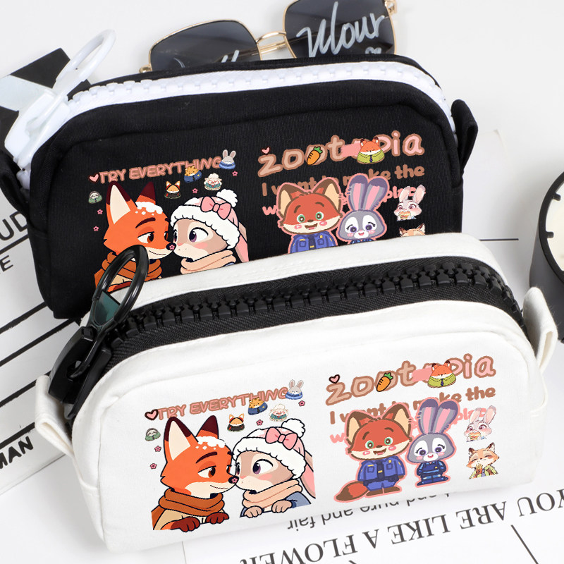 疯狂动物城周边笔袋文具盒