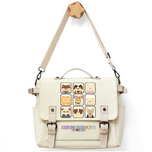 喜人奇妙夜2周边八仙子粉丝可爱应援物补习帆布手提包单肩斜挎包