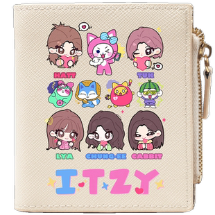 ITZY 周边 钱包短款 零钱包 李彩领 申有娜 崔智秀 明星粉丝应援