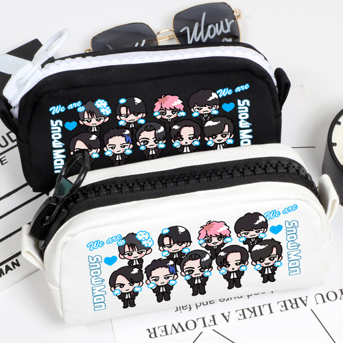 SnowMan岩本照目黑莲同款笔袋