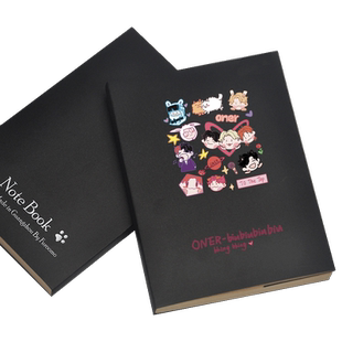 ONER应援周边 岳岳 灵超 木子洋同款明星粉丝礼物 笔记本子记事簿