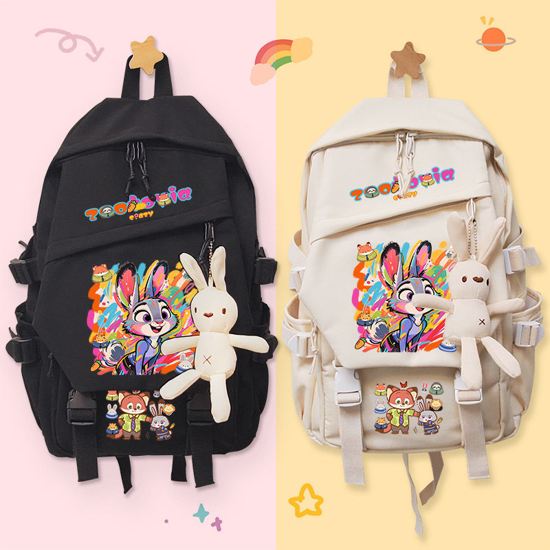 疯狂动物城周边双肩包背包