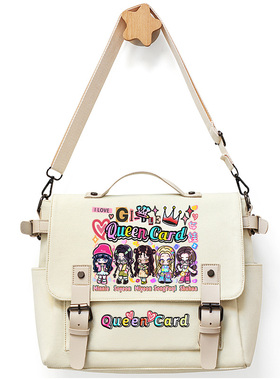 GIDLE专辑QUEEN CARD同款手提帆布包gidle舒华雨琦应援单肩斜挎包