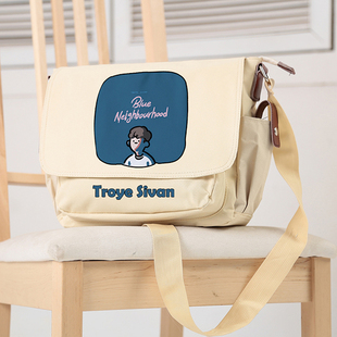 特洛伊 特洛耶希文 戳爷 单肩斜挎包 Troye Sivan 明星周边 书包