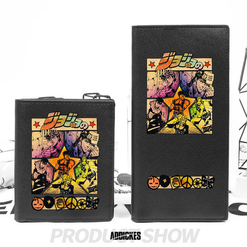 JOJO的奇妙冒险动漫周边短款钱包