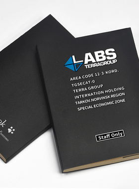 逃离塔科夫LABS周边 Escape from Tarkov游戏同款 笔记本子记事本