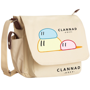 Clannad 团子动漫单肩包 包包 动漫周边 斜挎包颜文字团子大家族