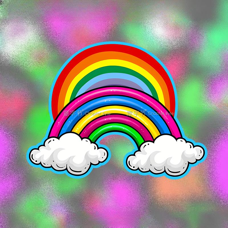 电动车贴纸彩虹个性创意汽车身划痕遮挡贴防水摩托车装饰汽车贴画