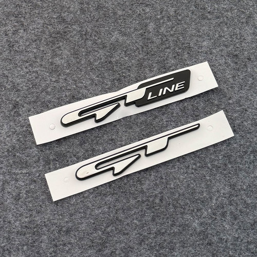 适用起亚GT LINE车标朗动GTline领动智跑KX5K3K4K5斯汀格尾标车贴