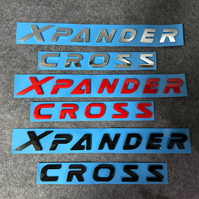 适用于新款三菱 Xpander Cross车标装饰标志车头机盖英文字母贴标