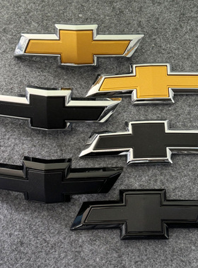 适用雪佛兰科迈罗大黄蜂10-18款前标中网标后标尾标改装黑色车标