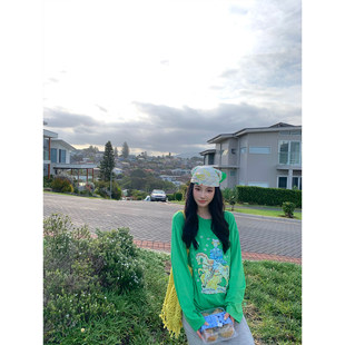 自留线必buy 重磅软糯莱赛尔手绘小马印花T恤