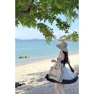 苏黎小赫本 法式复古波点抹胸连衣裙女春夏纯欲网纱短裙