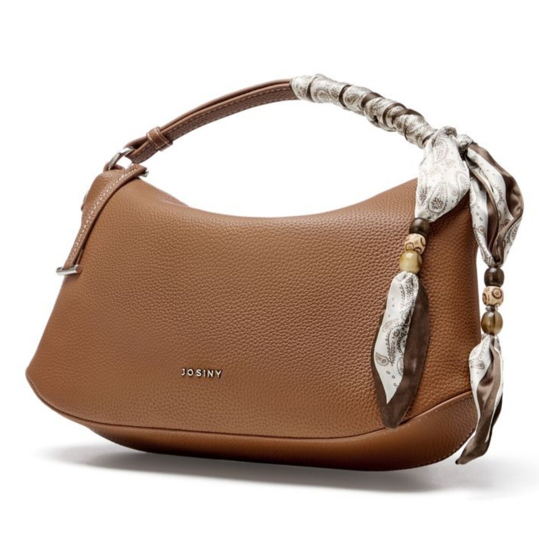 Josiny/卓诗尼手提包女2026新款美拉德风百搭高级质感斜挎包,箱包皮具/热销女包/男包,通用款女包,淘宝优惠券,粉丝福利购,淘宝优惠卷