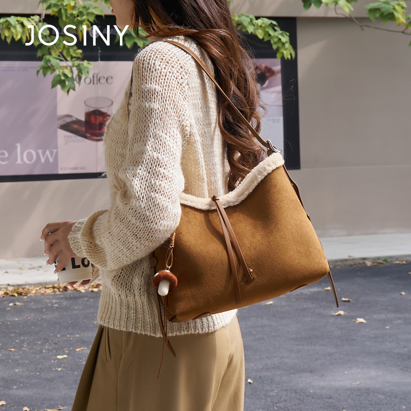 卓诗尼大容量托特包单肩腋下包