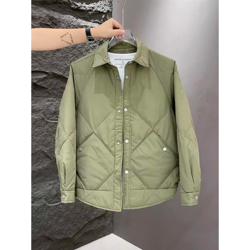 轻薄羽绒服男2025冬季新款高端