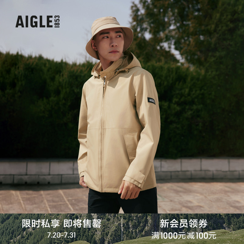 aigle防风艾高新品防雨春季男士