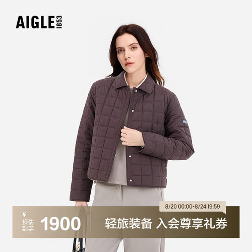 AIGLE艾高女棉服WR防泼水棉服