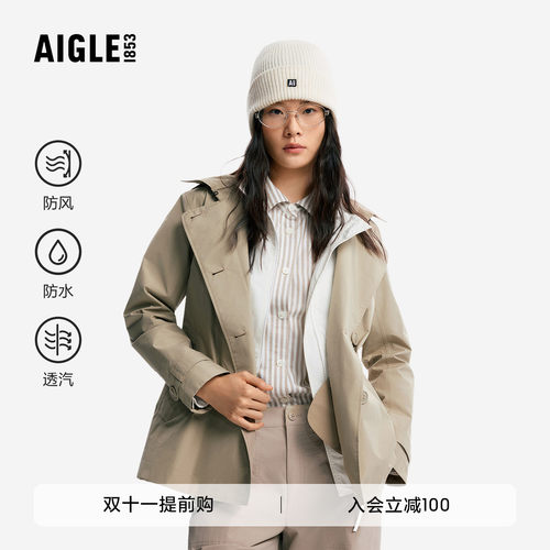 艾高新款GTX风衣夹克女士外套
