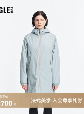 AIGLE MTD随变系列艾高女士棉服外套户外保暖棉衣长款棉袄BM50
