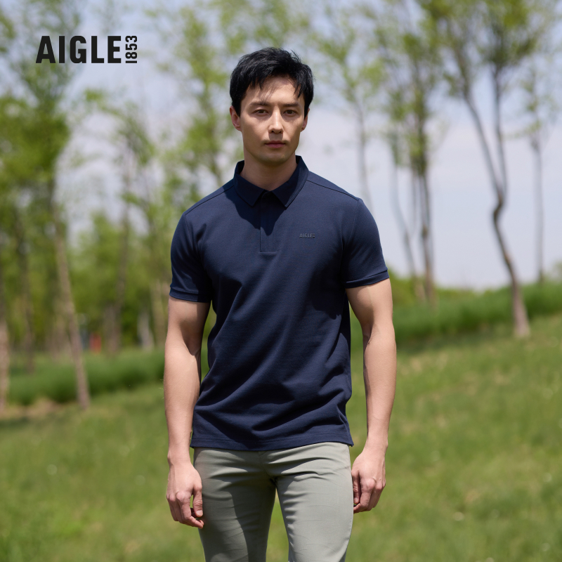 AIGLE艾高短袖速干吸湿凉爽男
