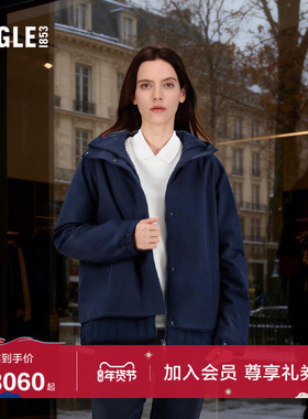 AIGLE艾高女士棉服PERTEX轻量冬季户外保暖假两件棉袄棉外套棉衣