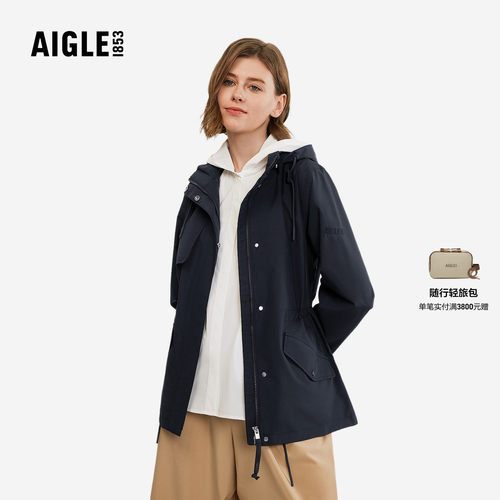 艾高女士外套防水防风透汽夹克