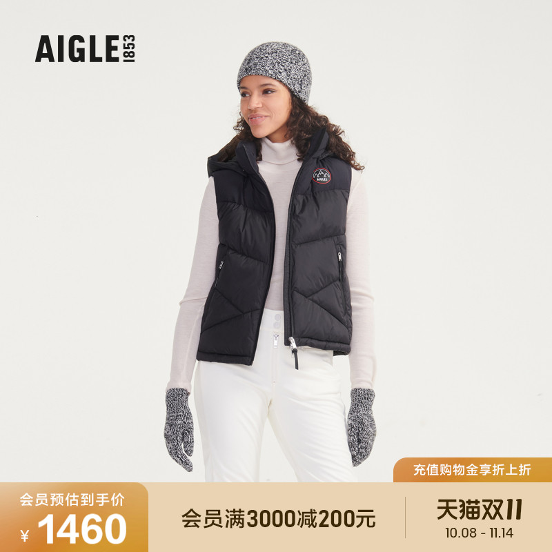 AIGLE艾高马甲女士时尚简约休闲