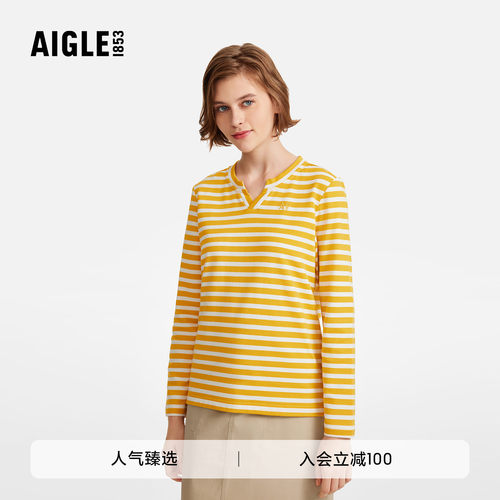 艾高女士上衣时尚百搭打底衫