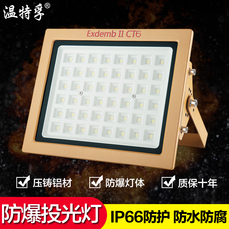 温特孚led户外隧道化工厂防爆灯