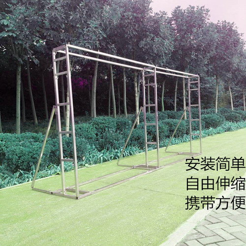 新款广告迎宾户外伸缩架子合影区