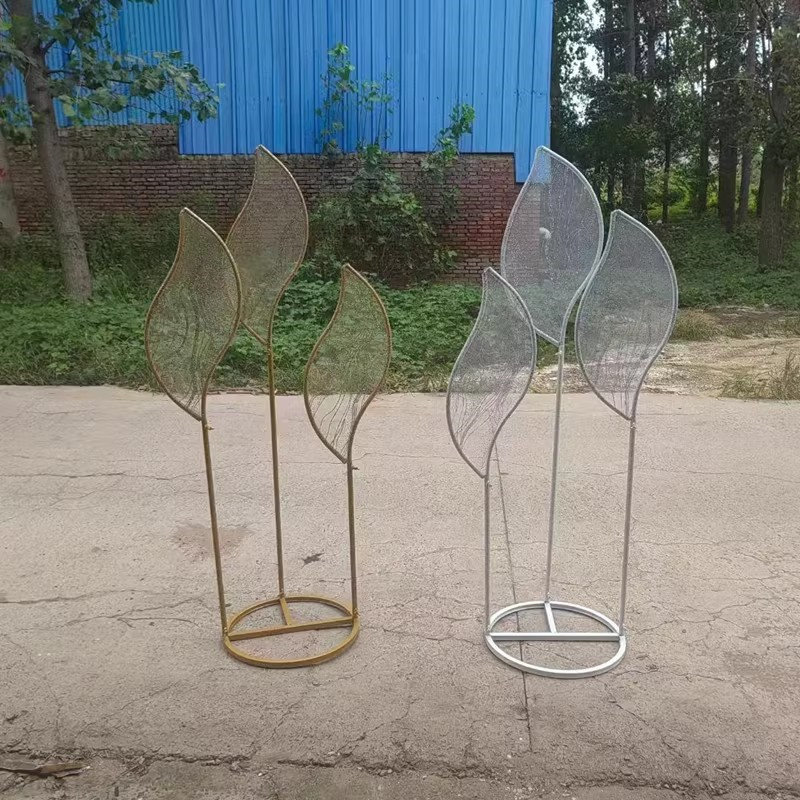 新款婚庆道具路引装饰贴膜叶子
