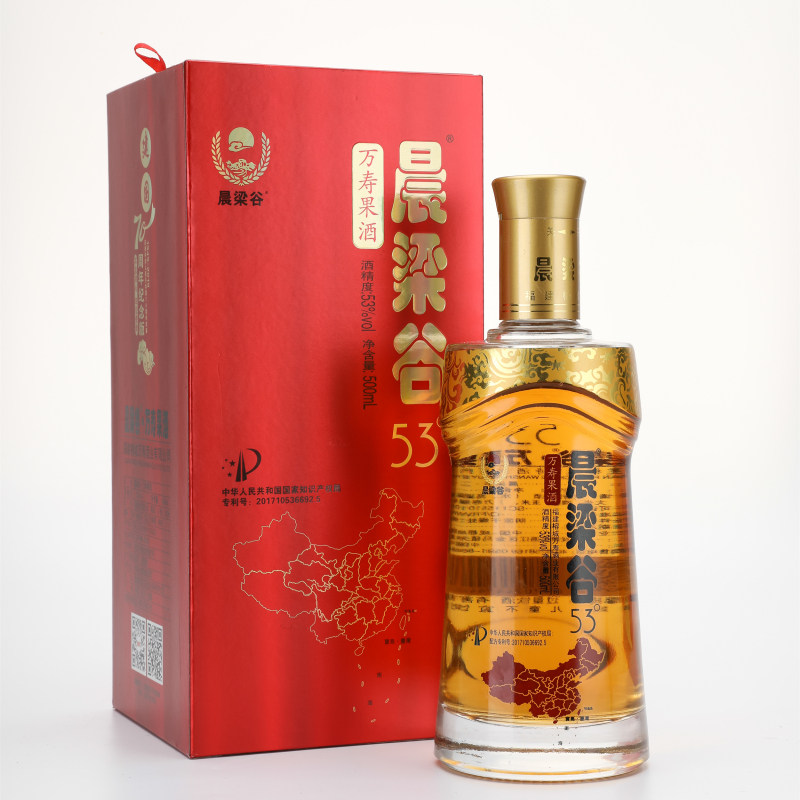 Chenliang Valley Wanshou Fruit Wine 53 highly flavored type Health wine Preparation of wine 500ml Red card boxin the Liquor , Preparation of wine/Wine  category - from Buy2taobao.com to provide professional Taobao agent buy service