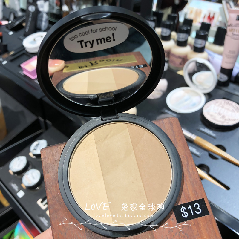 三色修容盘鼻影阴影发际线涂酷