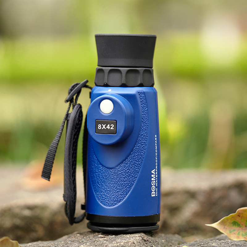 8X42单筒望远镜高倍高清微光夜视非红外线户外专业级防水小型便携