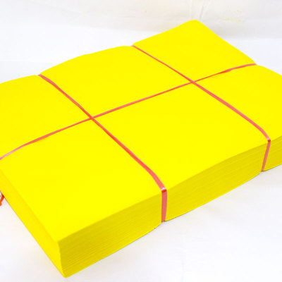 表文纸 薄款竹浆纸 经纸 黄色纸 30×36厘米竹浆纸