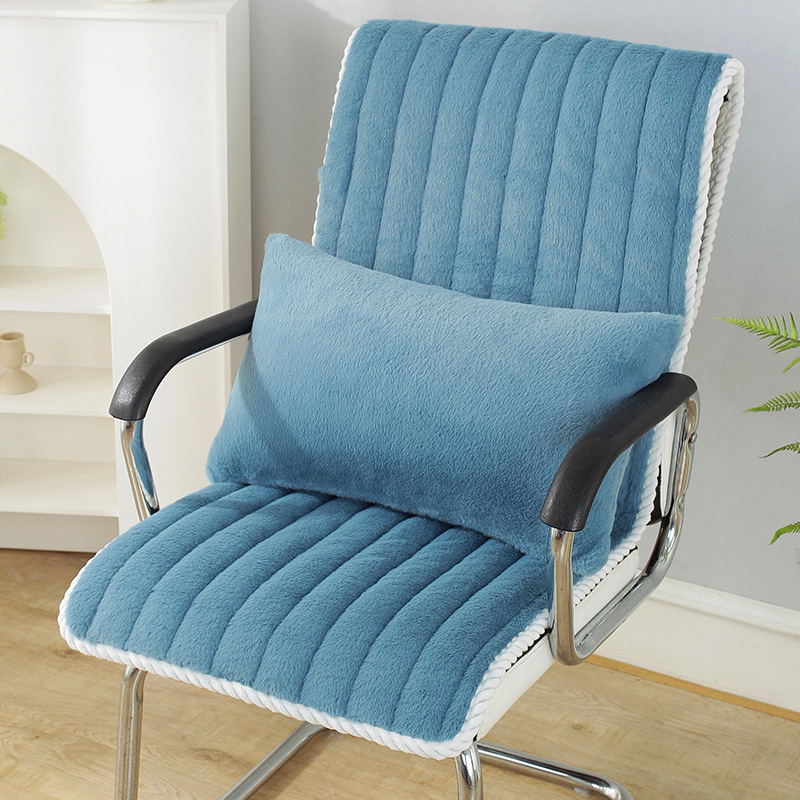 馨梦菲毛绒中国简约透气椅垫