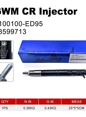 1100100XED95 28599713共轨喷油器适用于4D20M长城哈弗五十铃