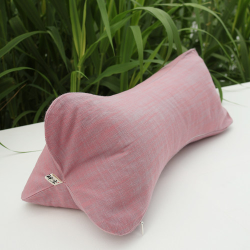 和锦生枕头颈椎枕三角枕护颈枕PE软管枕非荞麦枕纯棉棉布可拆洗