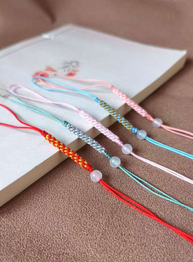 玉米结手机挂绳钥匙扣diy