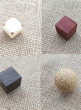 diy玲珑骰子红豆檀木匙扣菩提根