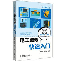 【官方正版】 电工维修快速入门 杨清德, 鲁世金主编 中国电力出版社 9787519825287
