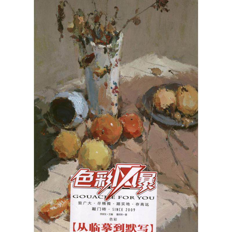 【官方正版】 色彩风暴:色彩·从临摹到默写 9787229056872 曹邦来 重庆出版社