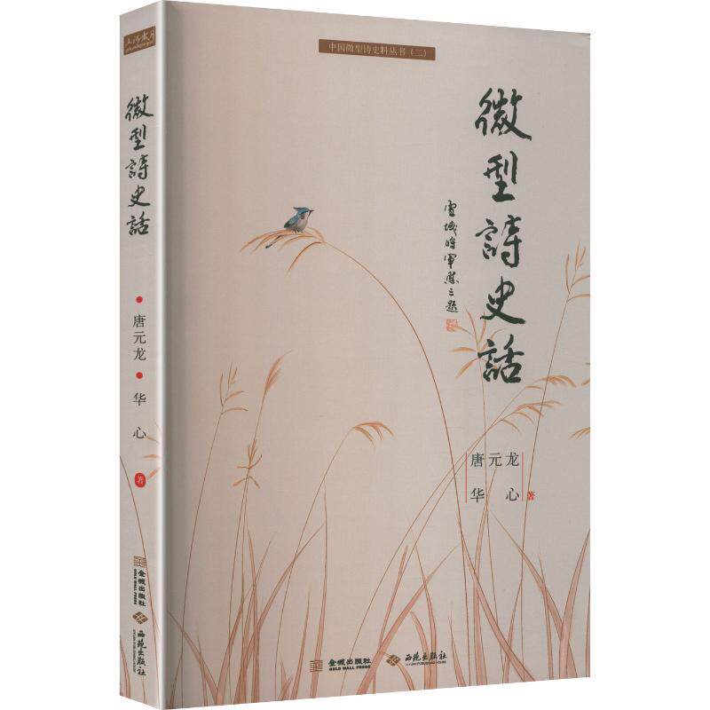 【官方正版】 微型诗史话 9787515110547 唐元龙, 华心著 金城出版社