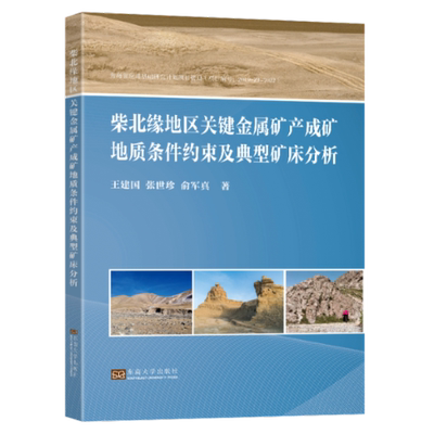 【官方正版】 柴北缘地区关键金属矿产成矿地质条件约束及典型矿床分析 9787576602111 王建国, 张世珍, 俞军真著 东南大学出版社
